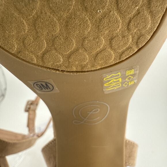 CHINESE LAUNDRY Theresa platform block heel sandal, Bone, BRAND Size 9 EUC - Picture 9 of 11